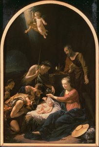 Hyrdernes tilbedelse, 1703 af Adriaan van der Werff
