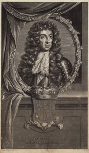 Portræt af kong Charles II af Adriaan van der Werff