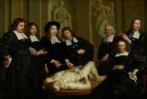 Dr. Frederik Ruyschs anatomi-lektion, 1670