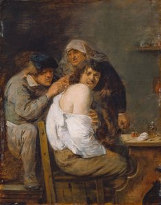 Den bageste operation, ca. 1636 (olie på træ)