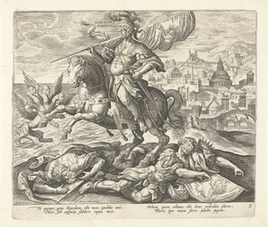 Alexander den Store som tredje konge fra Daniels syn Rise of Four Empires and Four Rulers fra Daniel