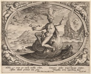 Aër (luft) af Adriaen Collaert