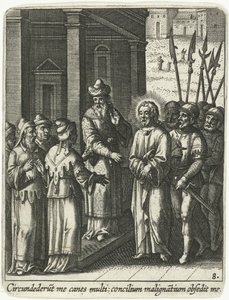 Kristus for Pilatus af Adriaen Collaert