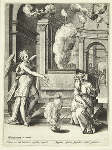 Johannes bebudelse af Adriaen Collaert