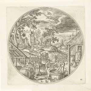 oktober De tolv måneder (serietitel)