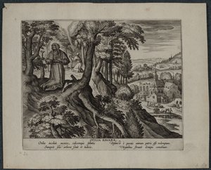 Otilia Bavara. af Adriaen Collaert