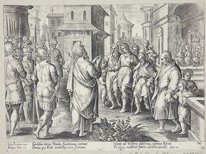 Apostlenes gerninger af Adriaen Collaert