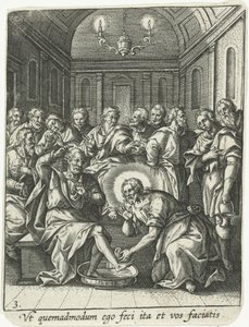 Fodvaskningen af Adriaen Collaert
