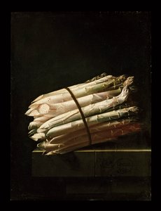 Stilleben af asparges, 1699