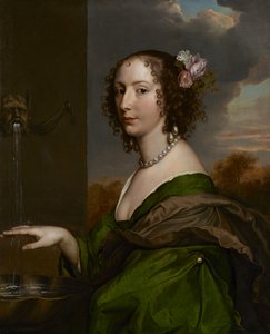 Portræt af Lucy Hay (født Percy) grevinde af Carlisle, ca. 1660-65 (olie på lærred)