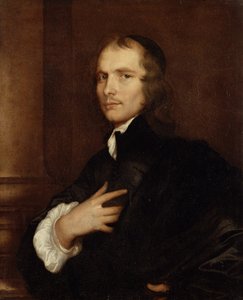 Portræt af en mand (tidligere kaldet Andrew Marvell) af Adriaen Hanneman