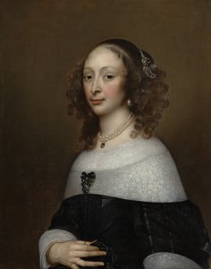 Portræt af en kvinde, ca. 1653.