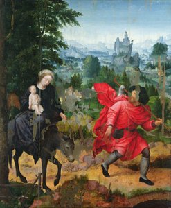 Flyvning til Egypten af Adriaen Isenbrandt or Isenbrant