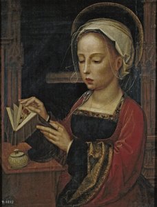 Maria Magdalene læser af Adriaen Isenbrandt or Isenbrant