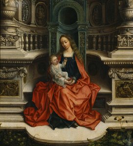 The Madonna and Child Enthroned, 1500-tallet
