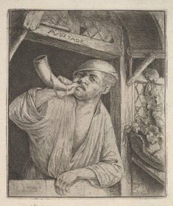 Bager Blæsehorn, 1610-85. af Adriaen Jansz. van Ostade