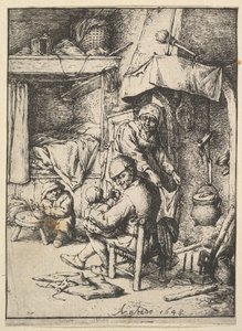 Fader fodrer sit Barn, 1610-85.