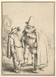 Groteske figurer, 1610-85. af Adriaen Jansz. van Ostade