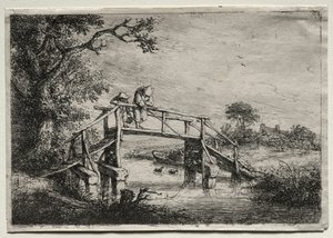 Lystfiskerne. af Adriaen Jansz. van Ostade