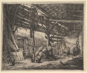 Ladegården, 1647. af Adriaen Jansz. van Ostade