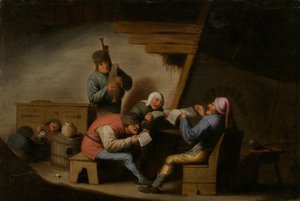 Landsbysangerne af Adriaen Jansz. van Ostade