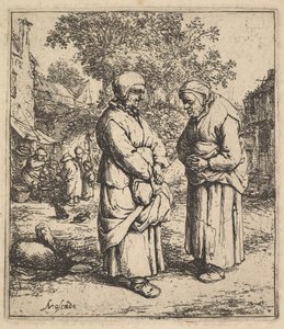 To sladder, 1610-85. af Adriaen Jansz. van Ostade
