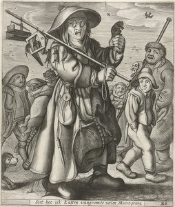 Mäusefänger (Musefanger) af Adriaen Matham
