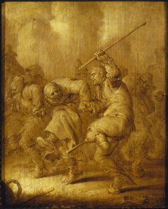 Alle skæve stykker af dansende tiggere, 1633.