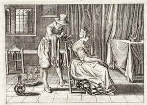 Påføring af igler, illustration fra 