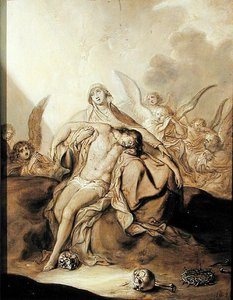 Pieta, 1637 af Adriaen Pietersz van de Venne