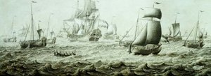 Forsendelse i Choppy Waters (blyantskitse)