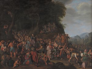 Kristi indtog i Jerusalem af Adriaen van Nieulandt
