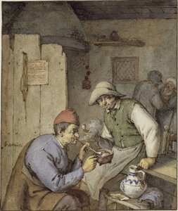Bønder i kroen af Adriaen van Ostade