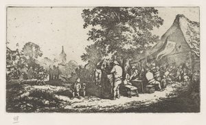Landmandsmesse af Adriaen van Ostade