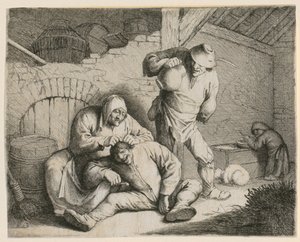 Lusebehandling af Adriaen van Ostade