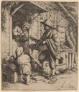 Brillehandler af Adriaen van Ostade