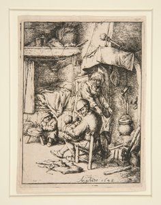Le p?re de famille (familiens far) af Adriaen van Ostade