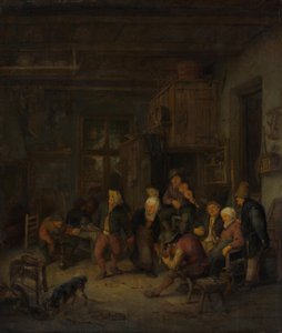 Et muntert bondeselskab af Adriaen van Ostade