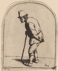 Bonde med skæv Ryg af Adriaen van Ostade