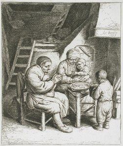 Bordbøn af Adriaen van Ostade