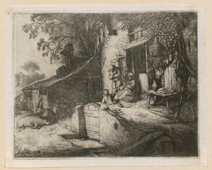Spinderske af Adriaen van Ostade