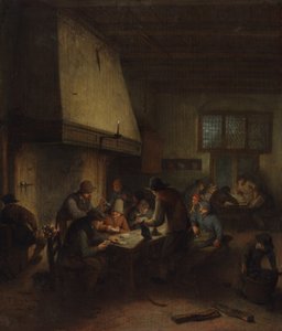 Tavern Scene, begyndelsen af 1660
