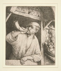 Bageren slår sit horn af Adriaen van Ostade
