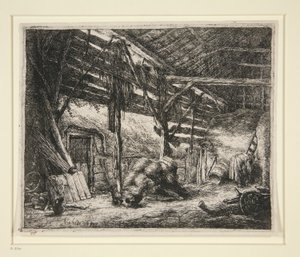 Ladegården af Adriaen van Ostade