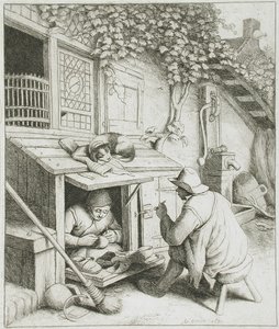 Skomageren af Adriaen van Ostade