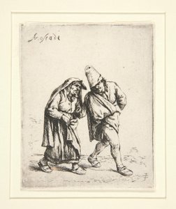 Parret går af Adriaen van Ostade