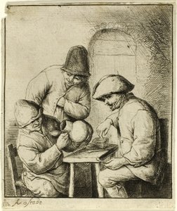 Den tomme kande af Adriaen van Ostade
