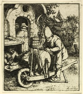 Knivsliberen af Adriaen van Ostade