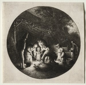 Grisemorderne af Adriaen van Ostade