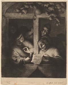 Sangerne af Adriaen van Ostade